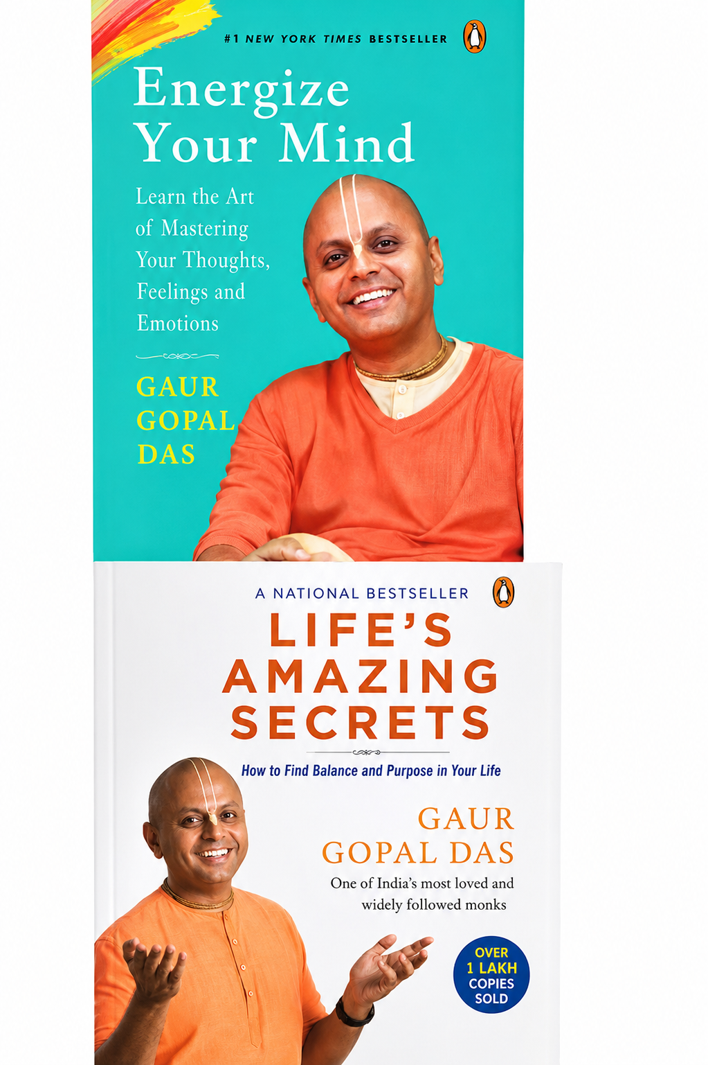 (Combo) Life amazing secret + Energize your mind (Paperback) - Gopal Das Gaur