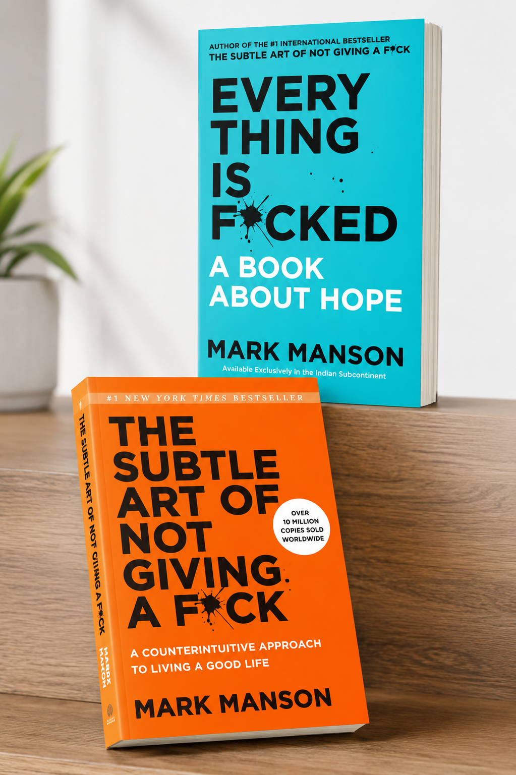 Everything is Fcked & The Subtle Art of Not Giving a Fck by Mark Manson | Paperback Combo